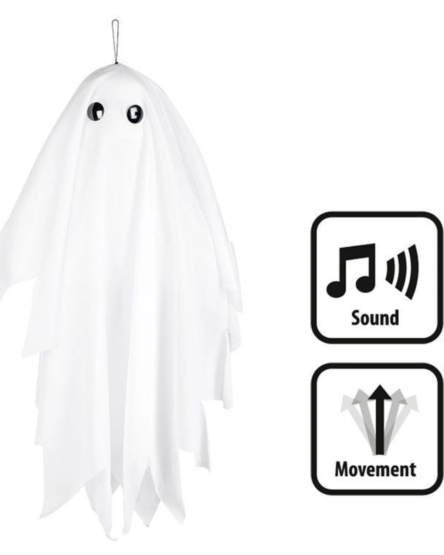 Animated Shaking Ghost<Party Delights New