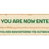 Party Delights Australian Outback Paper Banners - 1M (3Pk)< Banners