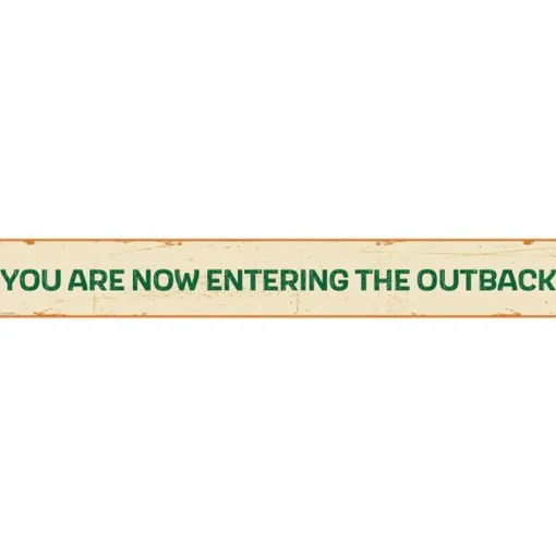 Party Delights Australian Outback Paper Banners - 1M (3Pk)< Banners