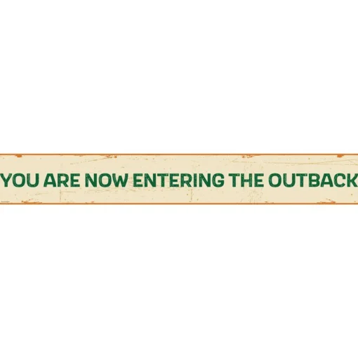 Party Delights Australian Outback Paper Banners - 1M (3Pk)< Banners