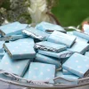 Party Delights Baby Blue Polka Dot Chocolate Neapolitans X20< Chocolates