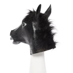 Black Beauty Horse Rubber Mask<Party Delights Best