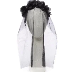 Black Bride Headband<Party Delights Outlet