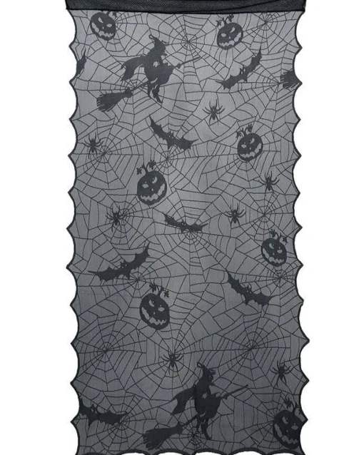 Black Lace Door Cover<Party Delights Best