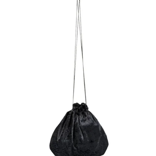 Party Delights Black Pouch Bag< Costume Props