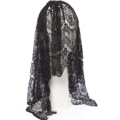 Party Delights Black Veil Headpiece - 41Cm< Hats & Headwear