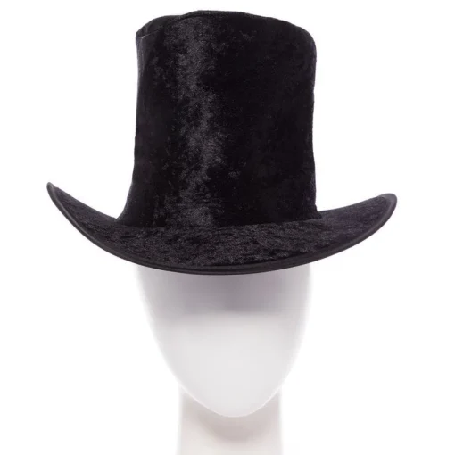 Party Delights Black Victorian Top Hat - Child< Hats & Headwear
