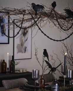 Black Wooden Beads Garland<Party Delights Outlet