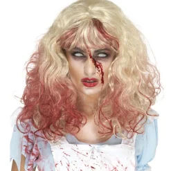 Blonde Bloody Zombie Wig<Party Delights New