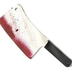Party Delights Bloody Cleaver - 43Cm< Fake Weapons