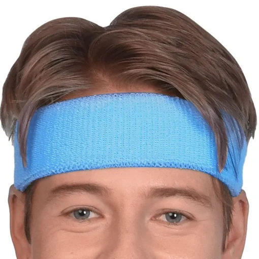 Party Delights Blue Sweatband Accessory Kit< Instant Outfits