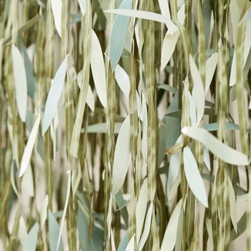 Party Delights Botanical Baby Green Leaf Backdrop< Party Backdrops