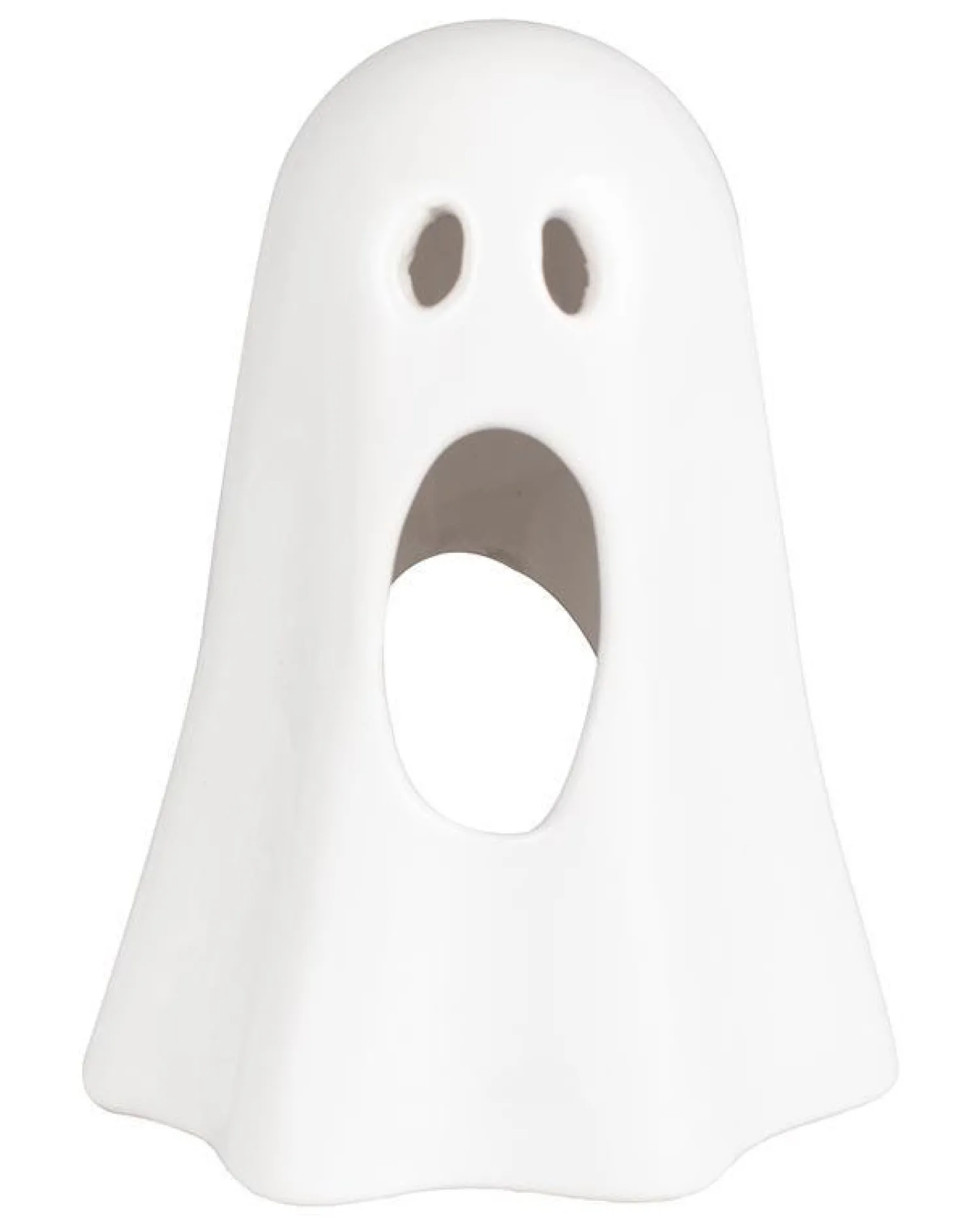 Ceramic Ghost Tea Light Holder<Party Delights Hot