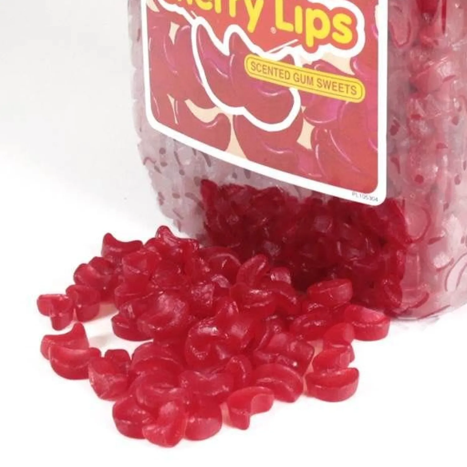 Party Delights Cherry Lips Jar - 2.25Kg< Sweets