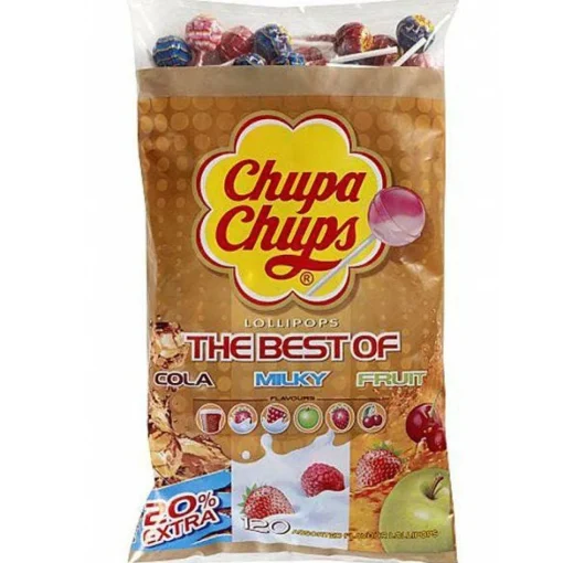 Party Delights Chupa Chups Lollipops - The Best Of X120< Sweets
