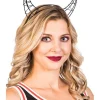 3D Black Devil Headband<Party Delights Discount