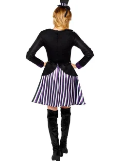 Dark Mad Miss Hatter - Adult Costume<Party Delights Discount