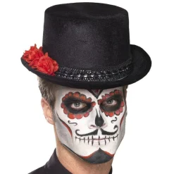 Party Delights Day Of The Dead Top Hat< Hats & Headwear