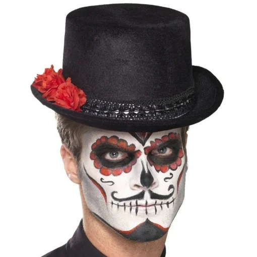 Party Delights Day Of The Dead Top Hat< Hats & Headwear