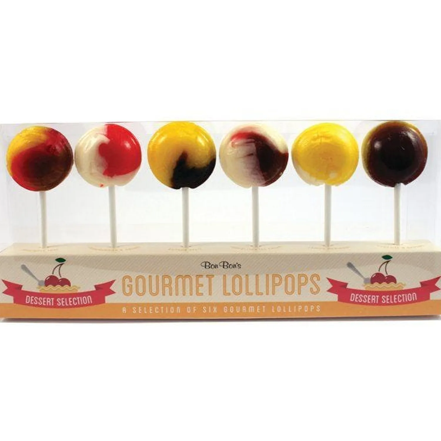 Party Delights Dessert Gourmet Lollipops X6< Sweets