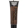 Party Delights Face Paint Tube - Brown 12Ml< Face Paints
