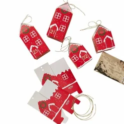 Fill Your Own Festive House Advent Calendar Boxes (24Pk)<Party Delights New