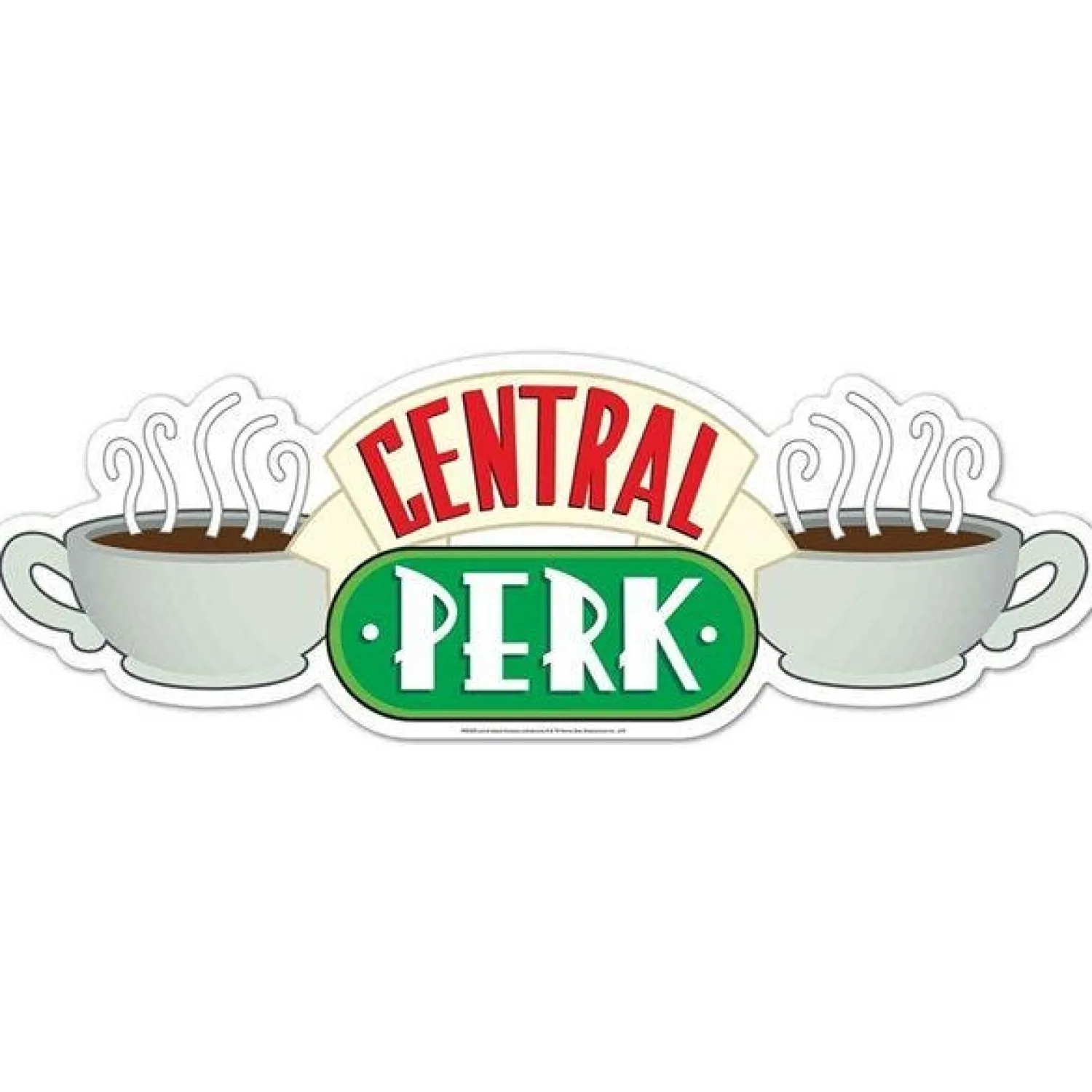 Party Delights Friends Central Perk Wall Mounted Cardboard Cutout - 93Cm X 32Cm< Cardboard Cut Outs