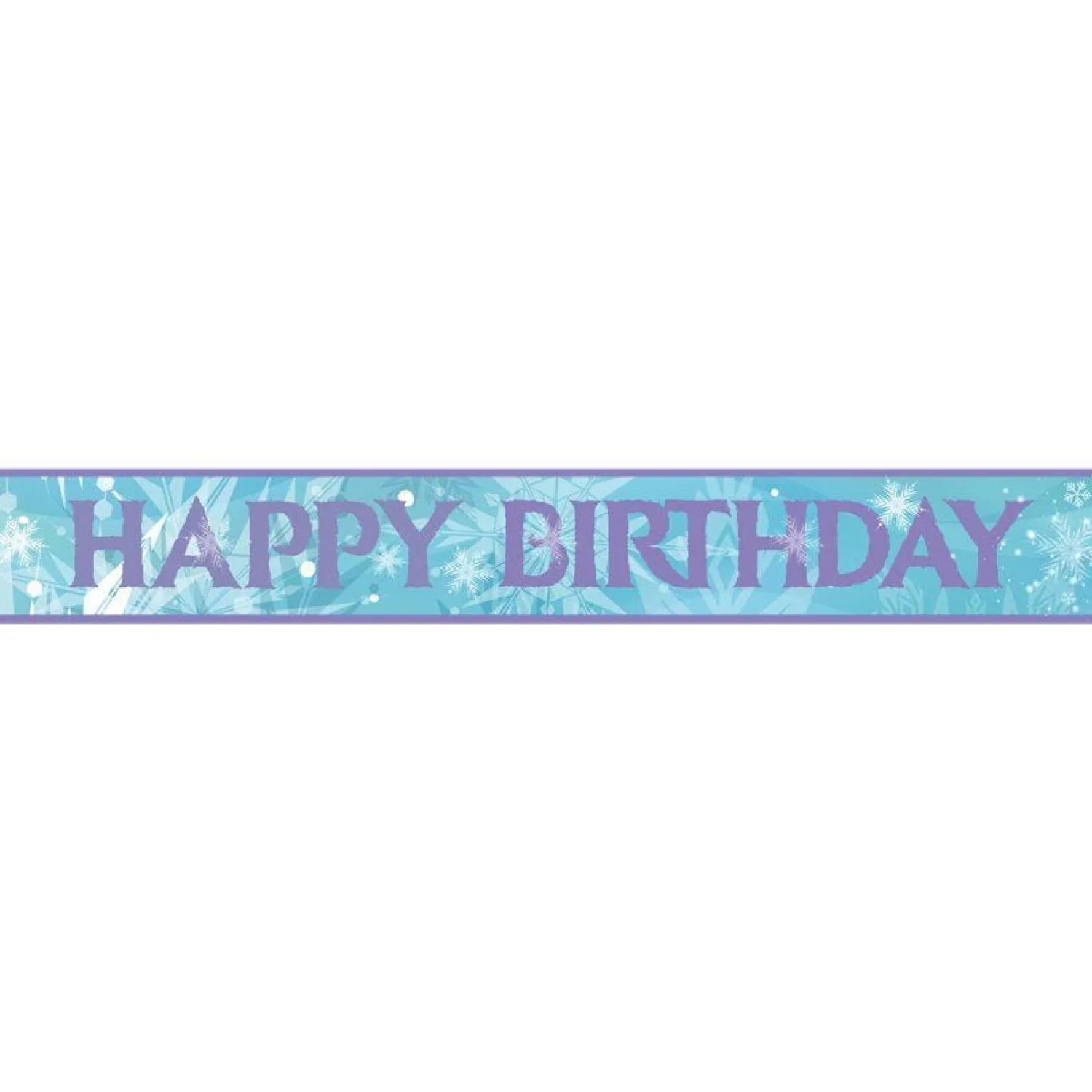 Party Delights Frozen Style Paper Banners - 1M (3Pk)< Banners