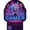 Party Delights Gamer Sign Cardboard Cutout - 135Cm X 99Cm< Cardboard Cut Outs