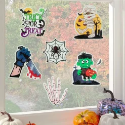 Gel Window Stickers - 18Cm - Assorted<Party Delights Online
