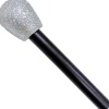 Party Delights Glitter Microphone - 22Cm< Costume Props