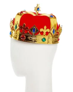 Party Delights Gold King's Crown - Child< Hats & Headwear