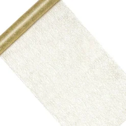 Gold Mesh Table Runner - 9M<Party Delights Sale