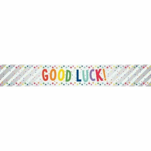 Party Delights Good Luck Foil Banner< Banners