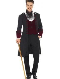Gothic Vampire - Adult Costume<Party Delights