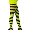 Green & Black Tights - Adult Plus Size<Party Delights Discount
