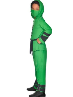 Green Ninja Warrior - Child And Teen Costume<Party Delights Hot