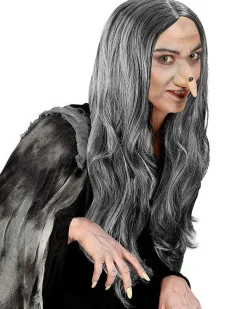 Grey Gothic Wig<Party Delights Clearance