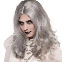 Party Delights Grey Zombie Wig< Wigs