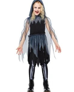 Grim Reaper Girl - Childs Costume<Party Delights Hot