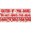 Party Delights Halloween Bloody Print Paper Banners - 1M (3Pk)< Banners