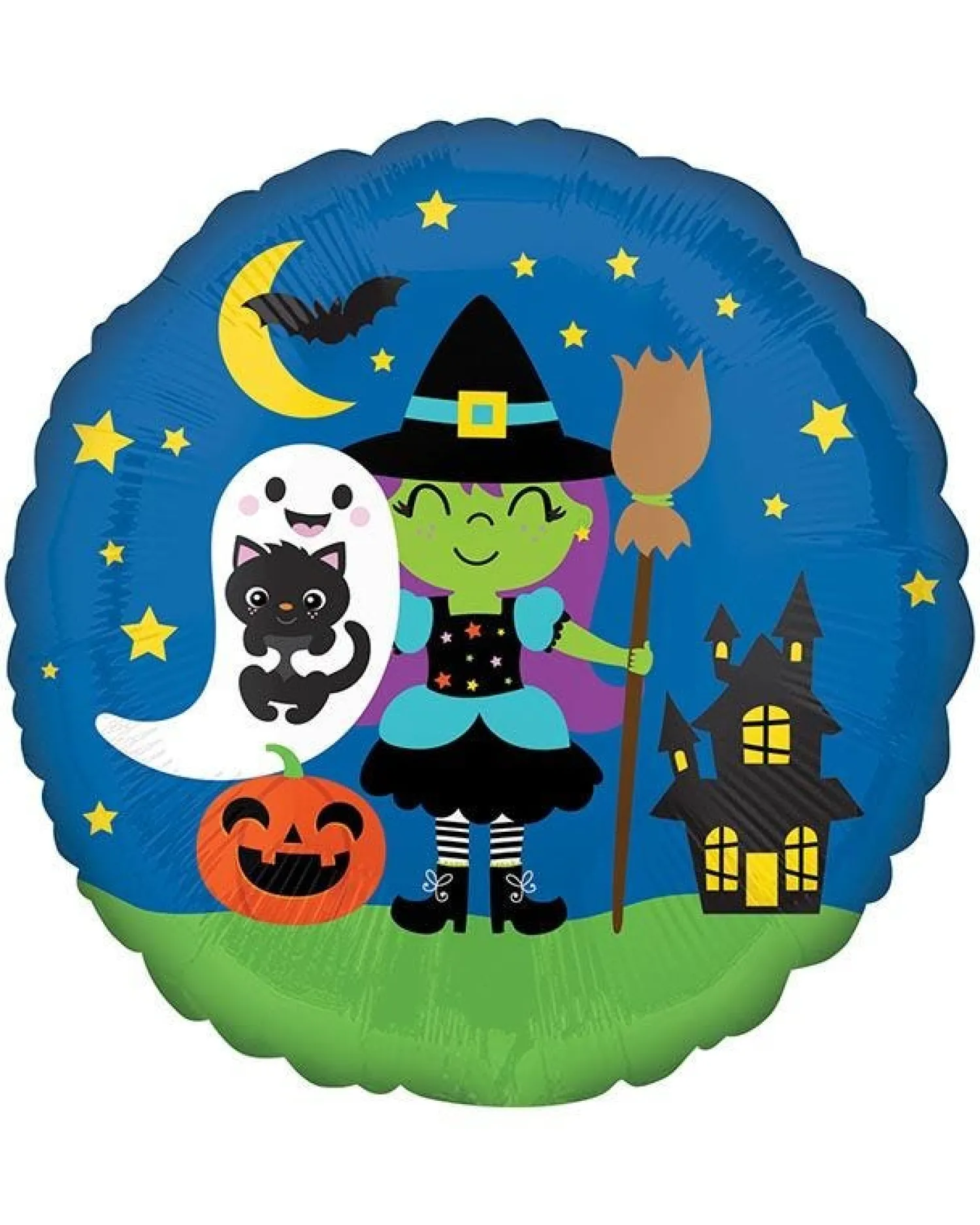 Halloween Crew Balloon - 18" Foil<Party Delights Sale