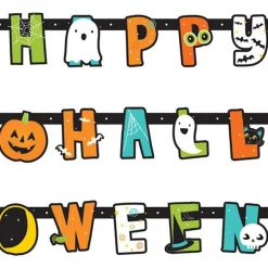 Hallo-Ween Friends Letter Banner - 1.9M<Party Delights New