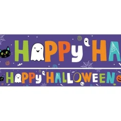 Hallo-Ween Friends Paper Banners - 1M (3Pk)<Party Delights Discount