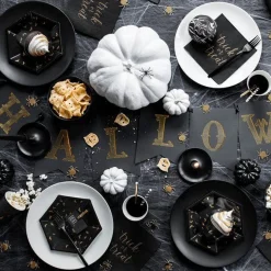 Halloween Gold Flag Banner - 1.75M<Party Delights Best