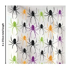 Halloween Spider String Decoration - 2M (6Pk)<Party Delights Clearance