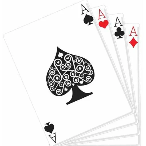 Party Delights Hand Of Cards Cardboard Cutout - 150Cm X 100Cm< Cardboard Cut Outs