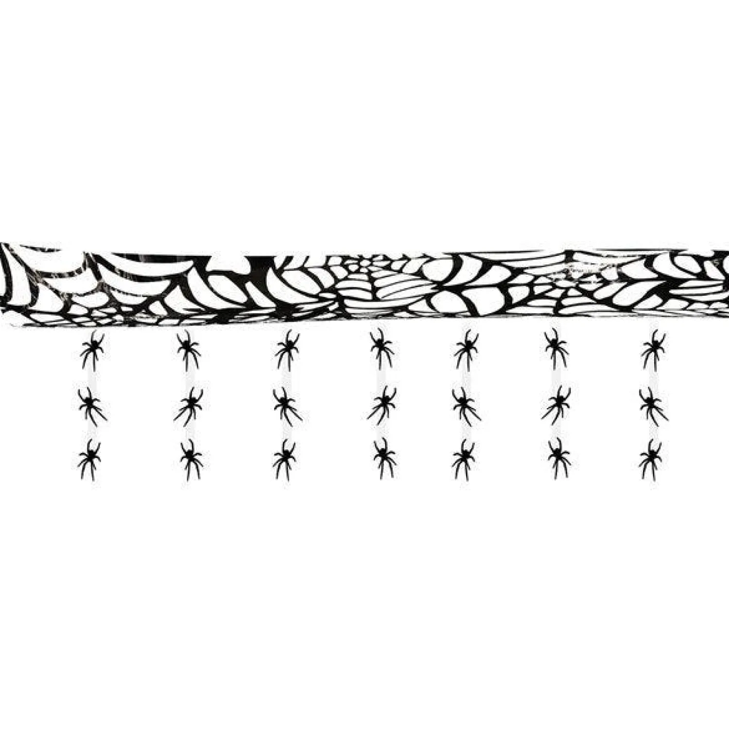 Hanging Spiders Ceiling Decoration - 3M<Party Delights