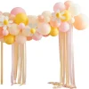 Party Delights Happy Easter Spring Daisy Balloon Arch - 70 Balloons< Arches & Clouds