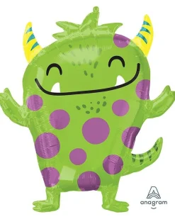 Happy Monster Supershape Balloon - 26" X 29" Foil<Party Delights New